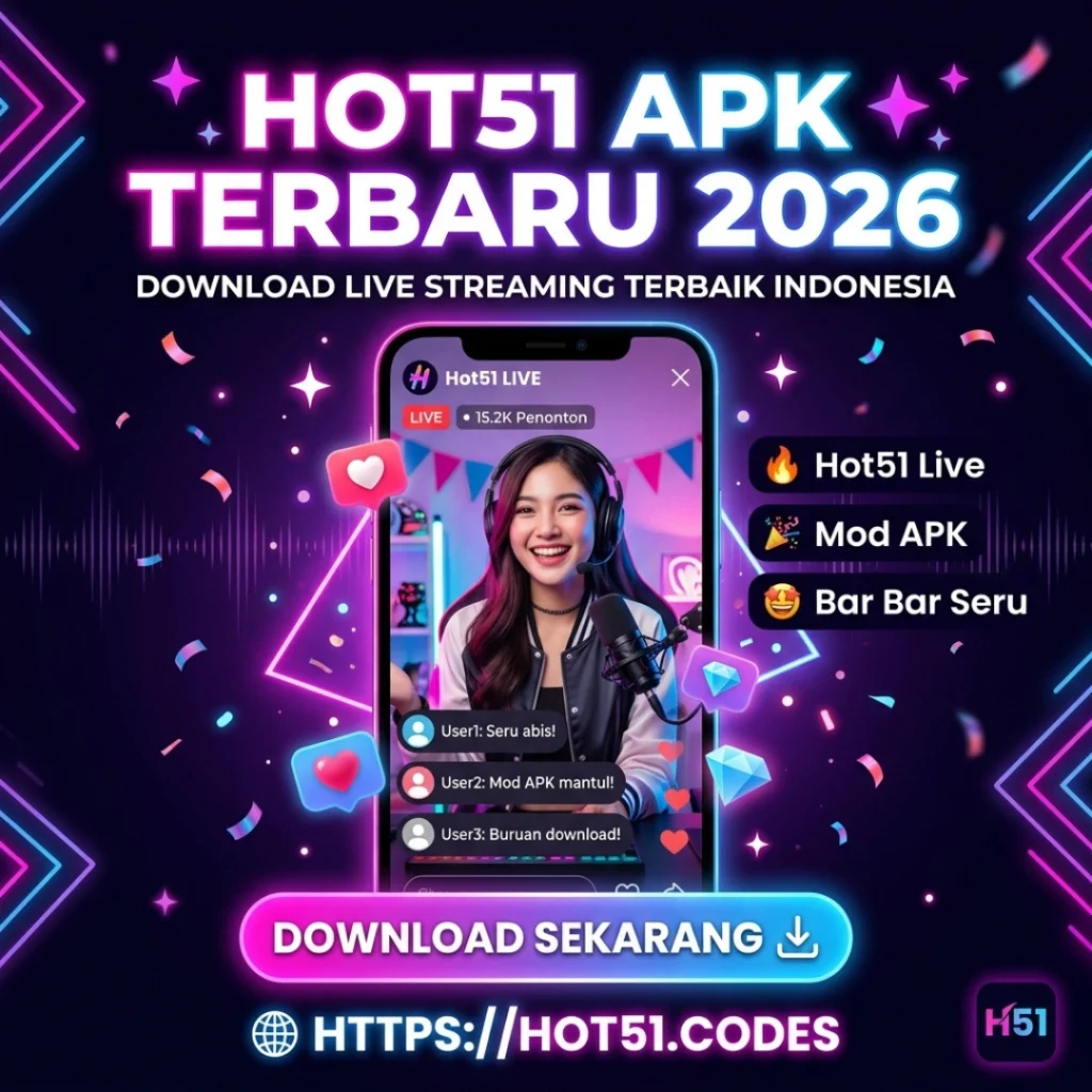 Hot51 APK Terbaru 2026 – Download Hot51 Live & Mod APK Resmi Indonesia