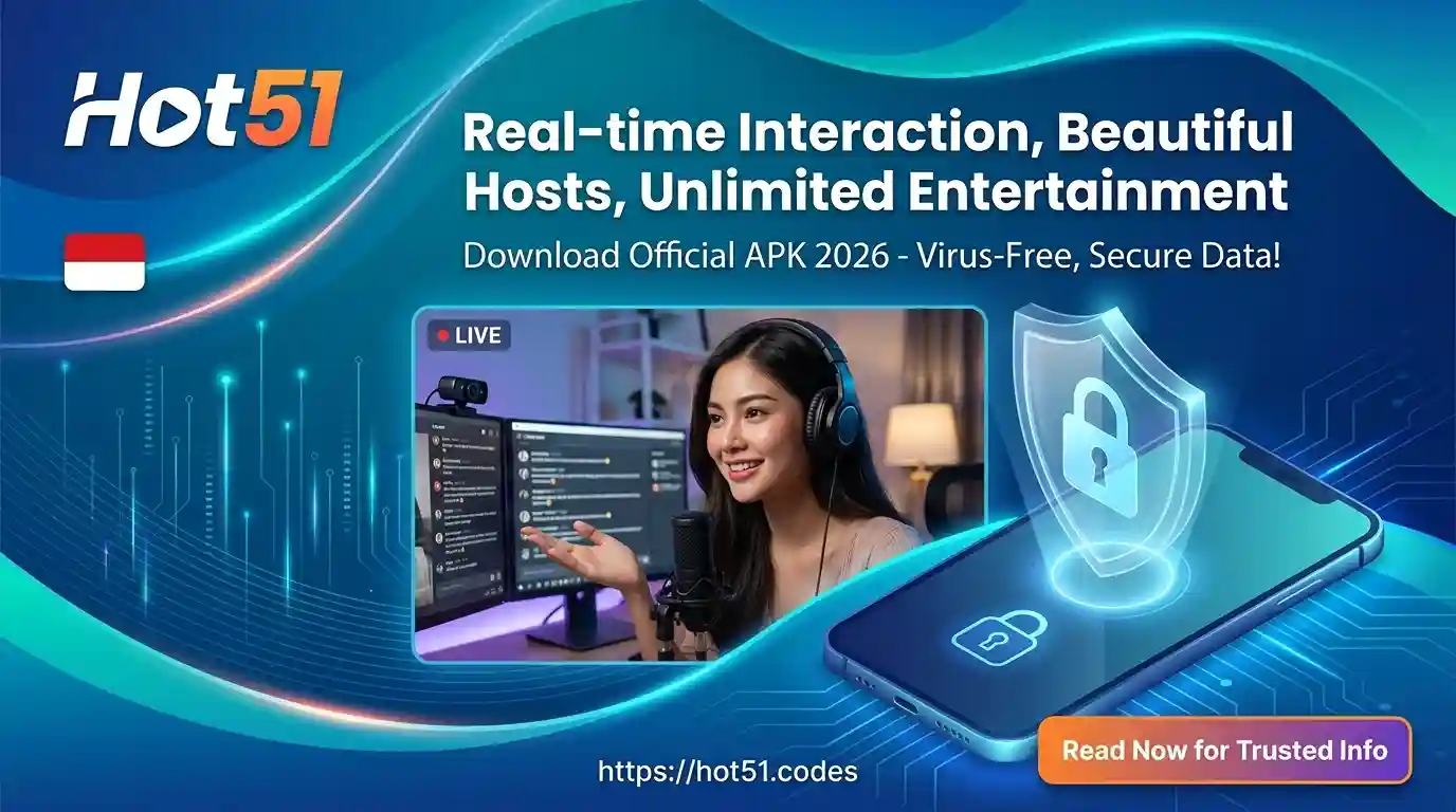 Hot51 APK Official 2026: Secure Live Streaming App for Indonesia