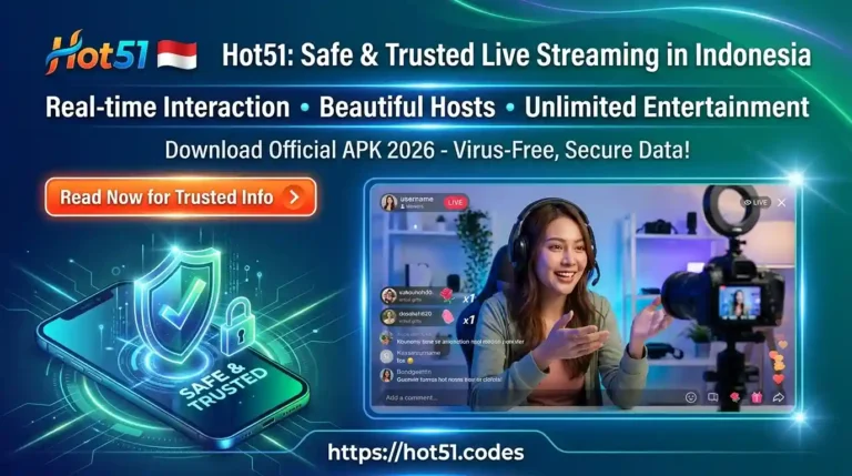 Hot51 APK Official 2026: Secure Live Streaming App for Indonesia