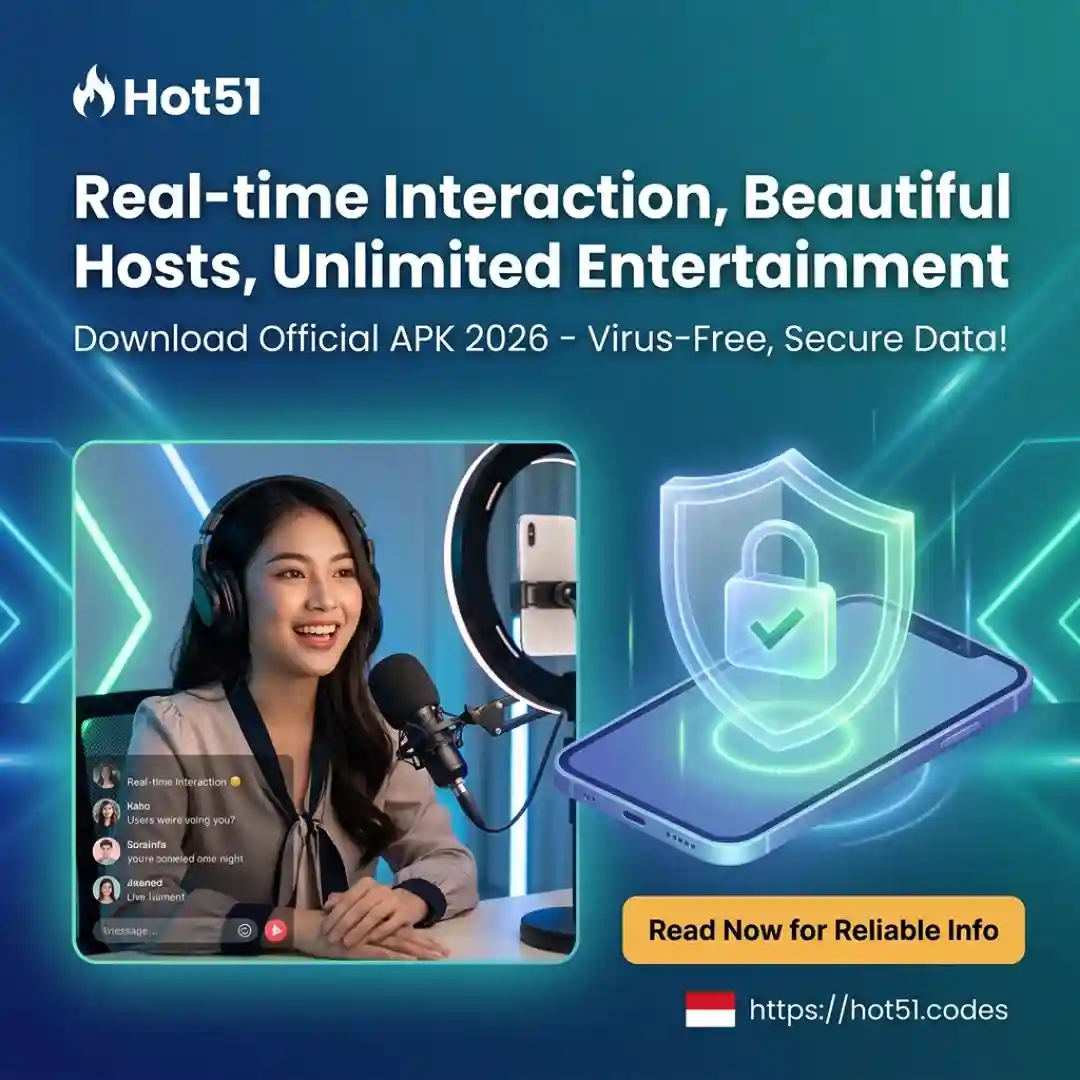 Hot51 APK Official 2026: Secure Live Streaming App for Indonesia
